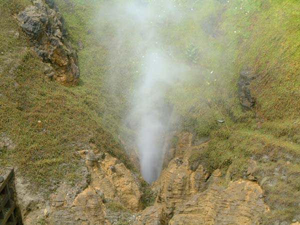 The blowhole itself
