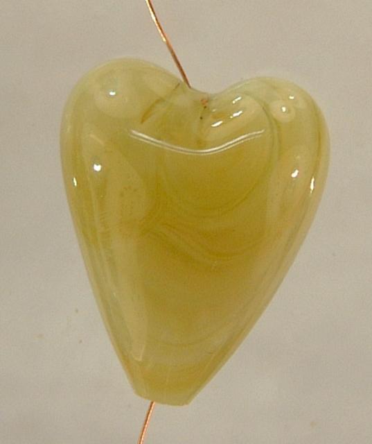 Heart shaped bead
