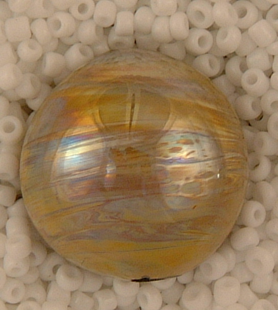 Triton mirrored glass bead